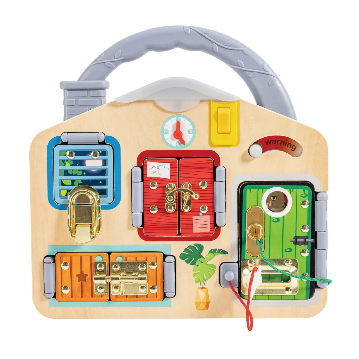 Hape drvena kućica sa bravama