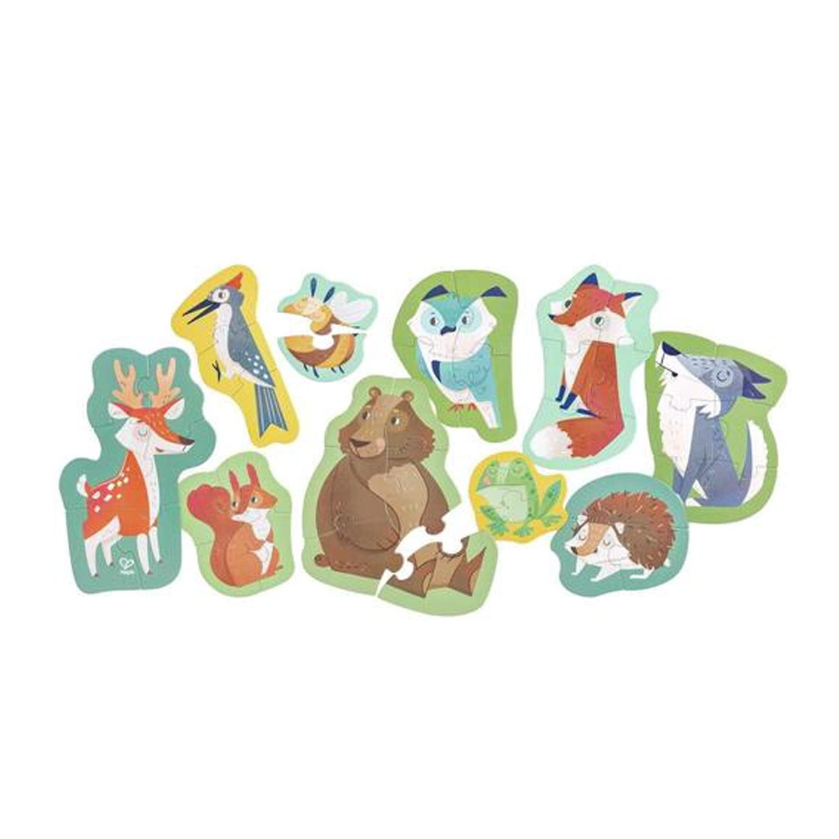 Hape kartonske puzle divlje životinje