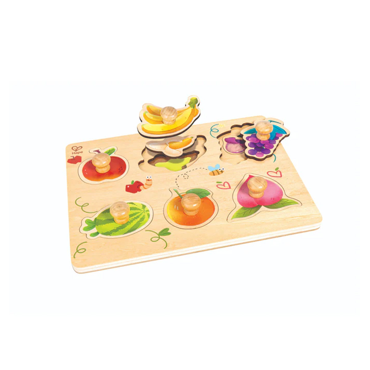 Hape drvena slagalica voće