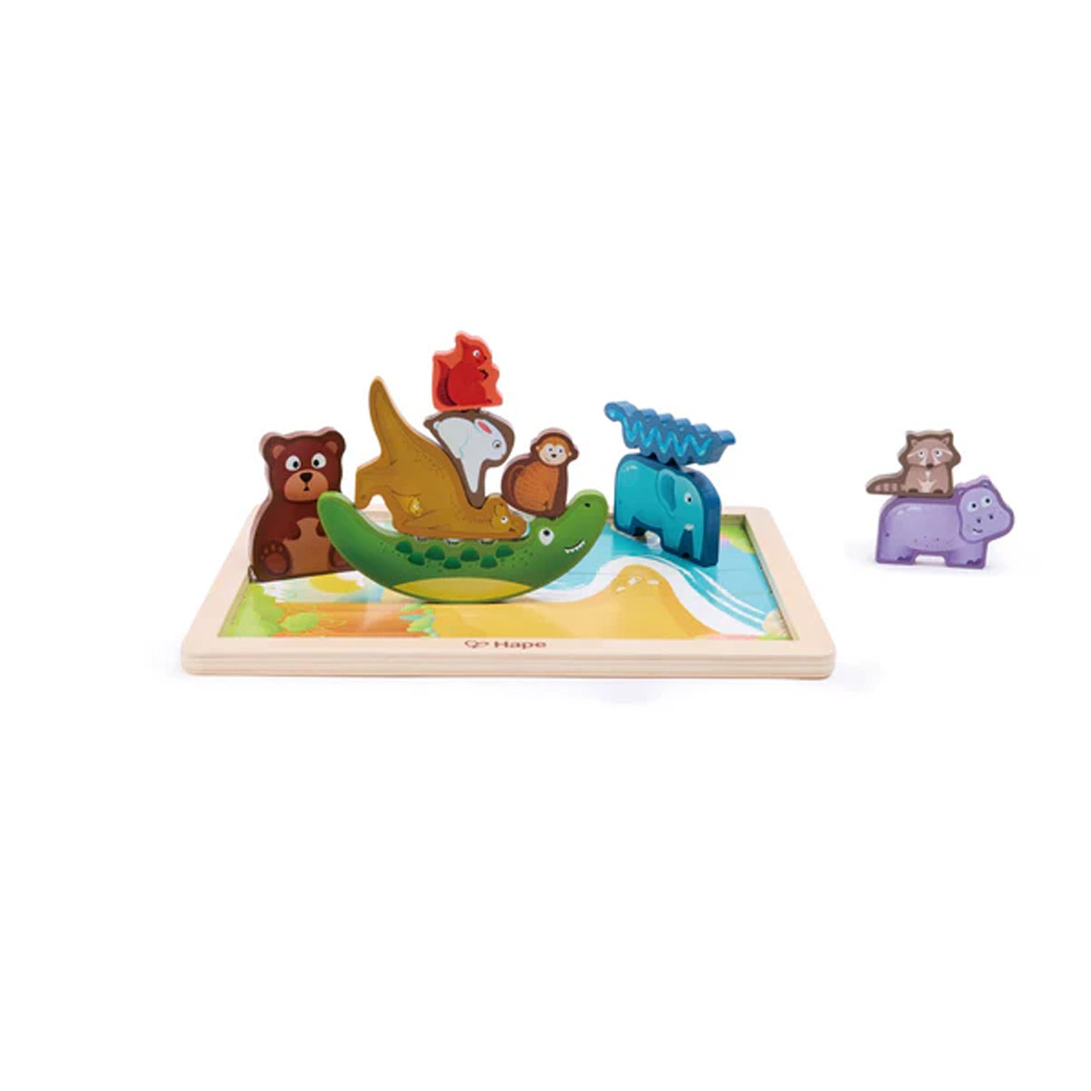Hape drvene puzle životinjskocarstvo