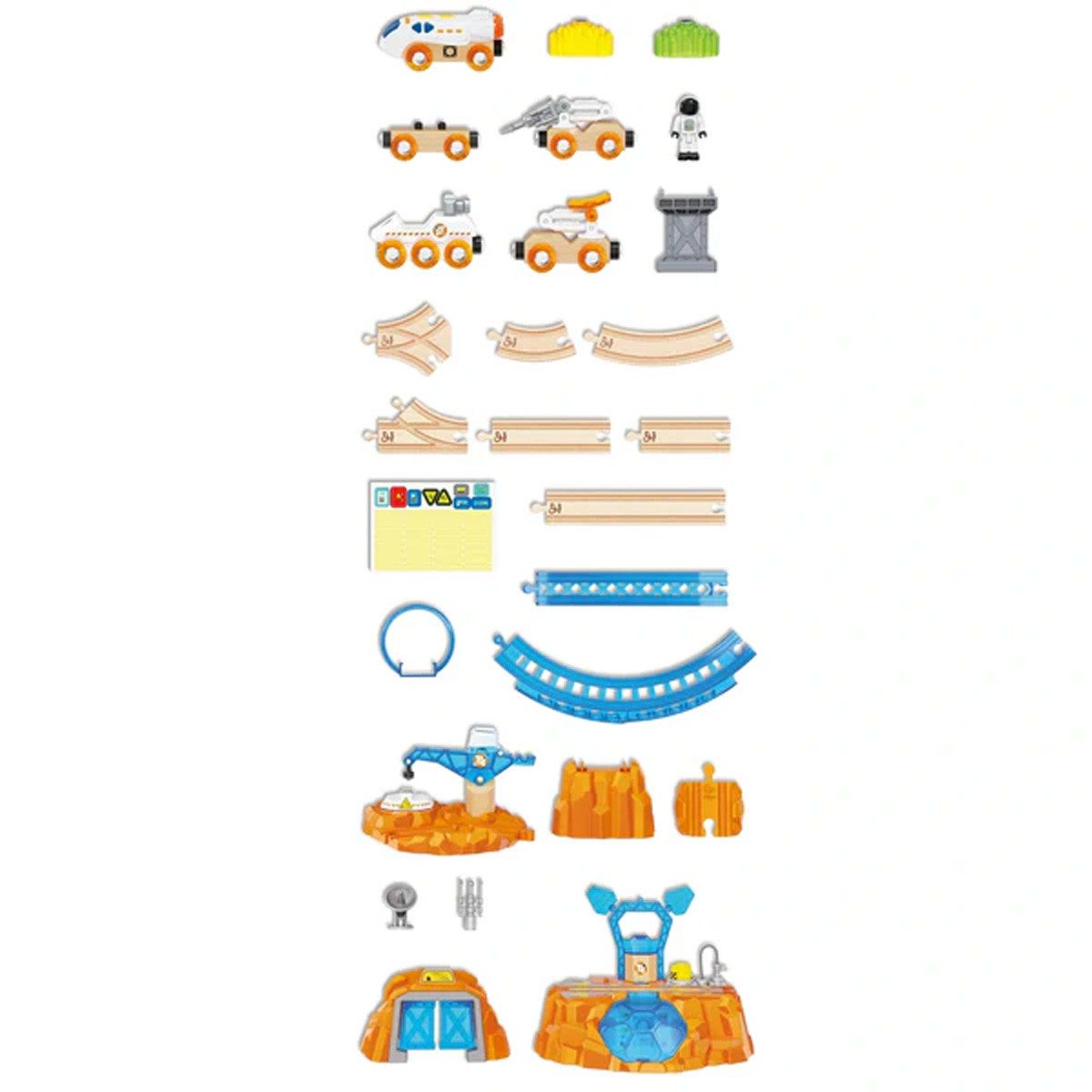 Hape svemirska stanica, 48 delova