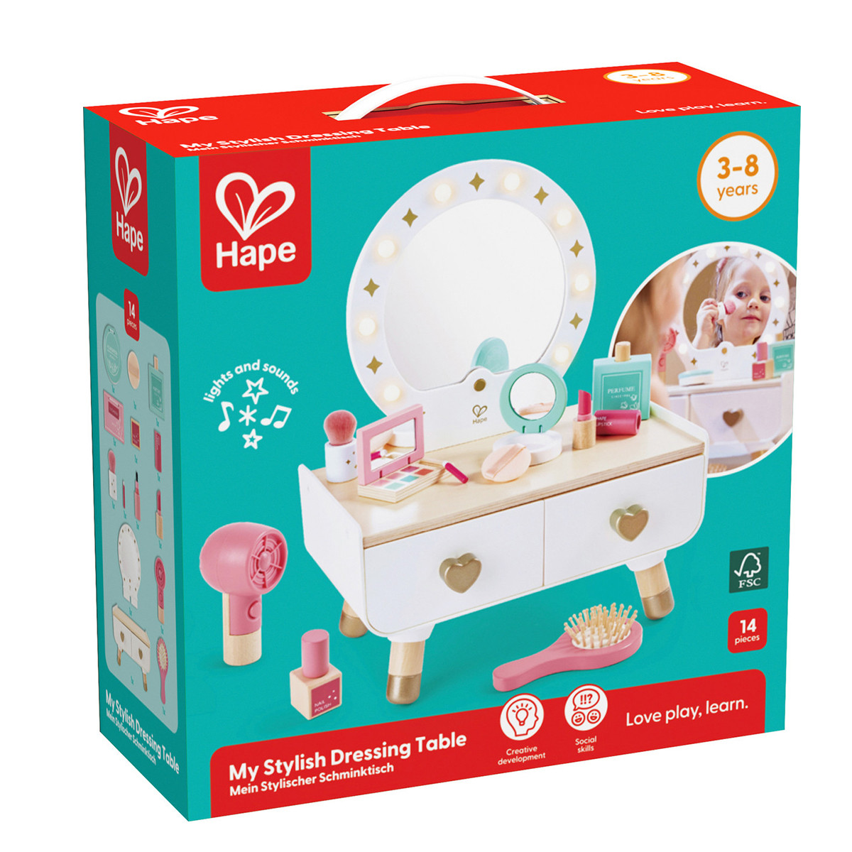 Hape sto za šminkanje