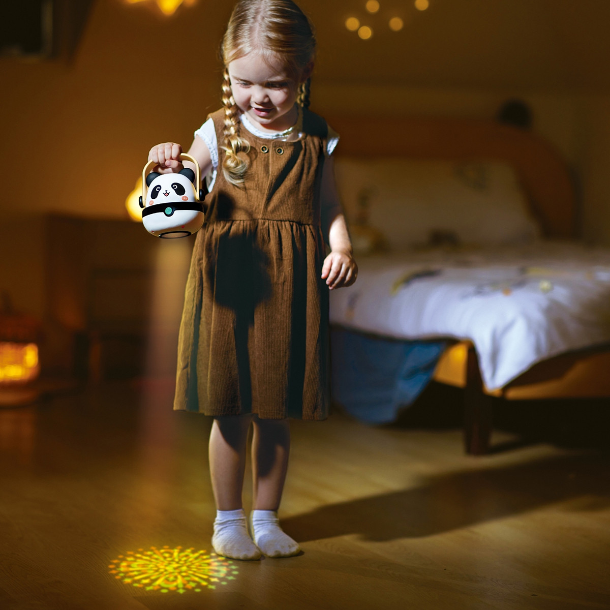 Hape lampa 3u1 Glow&Play Panda