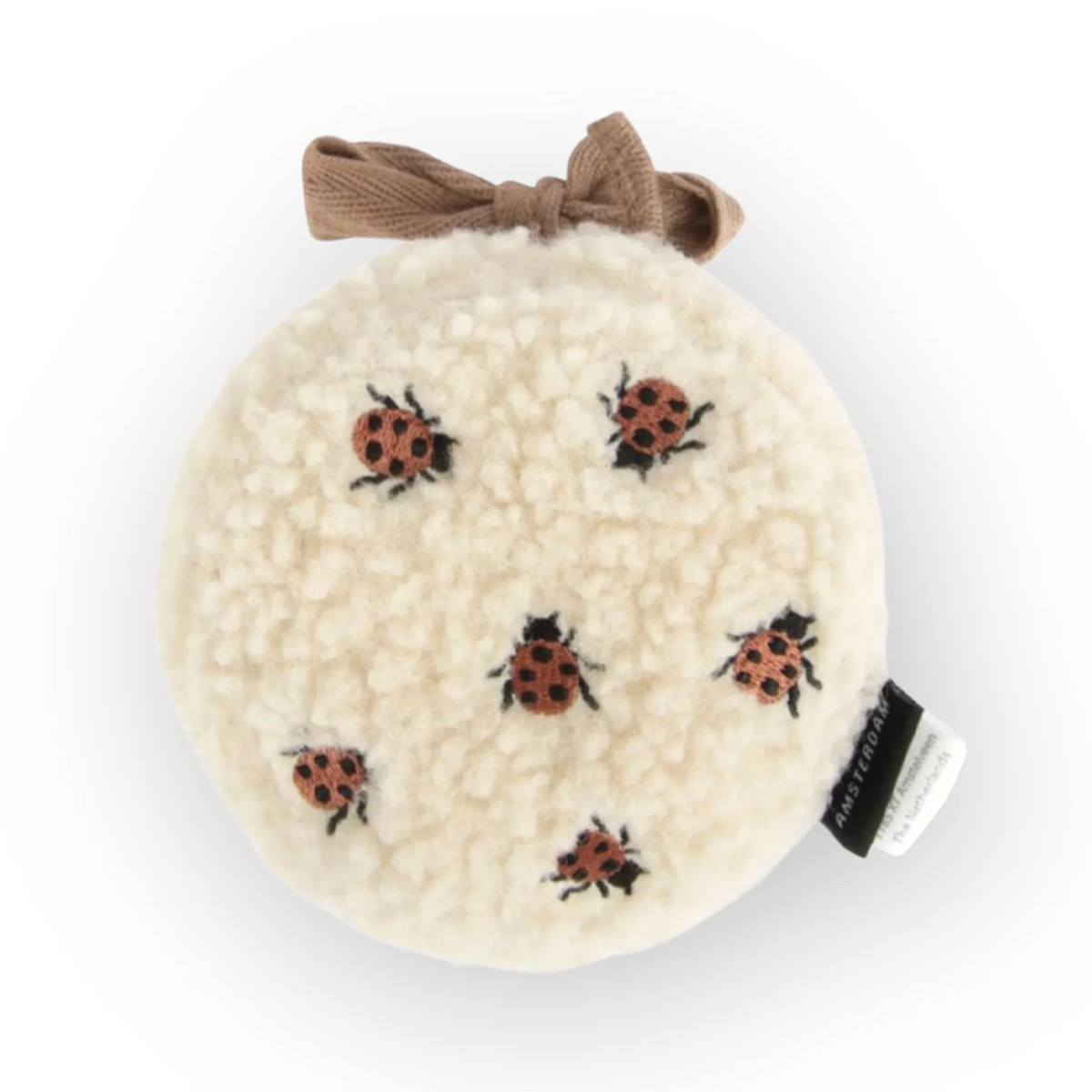 Flow Amsterdam igračka za uspavljivanje Ladybug, 11x11x11cm