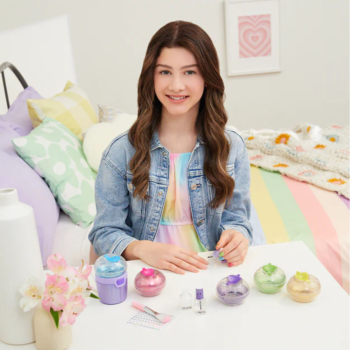 Make It Real party nail glitter dizajn set