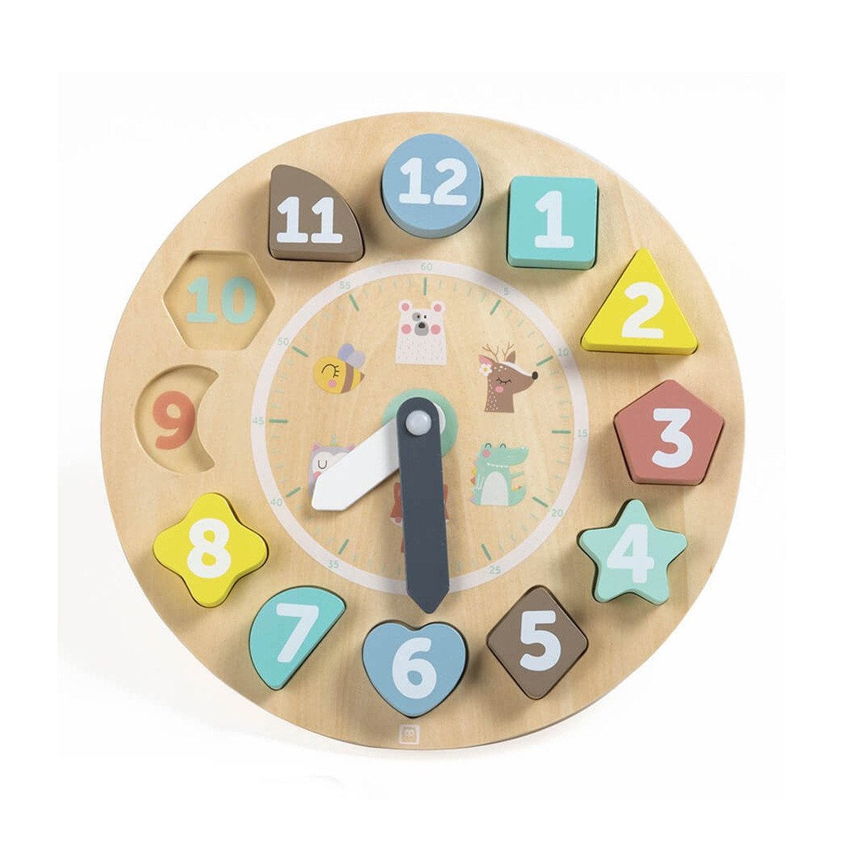 EurekaKids drveni sat şlagalica