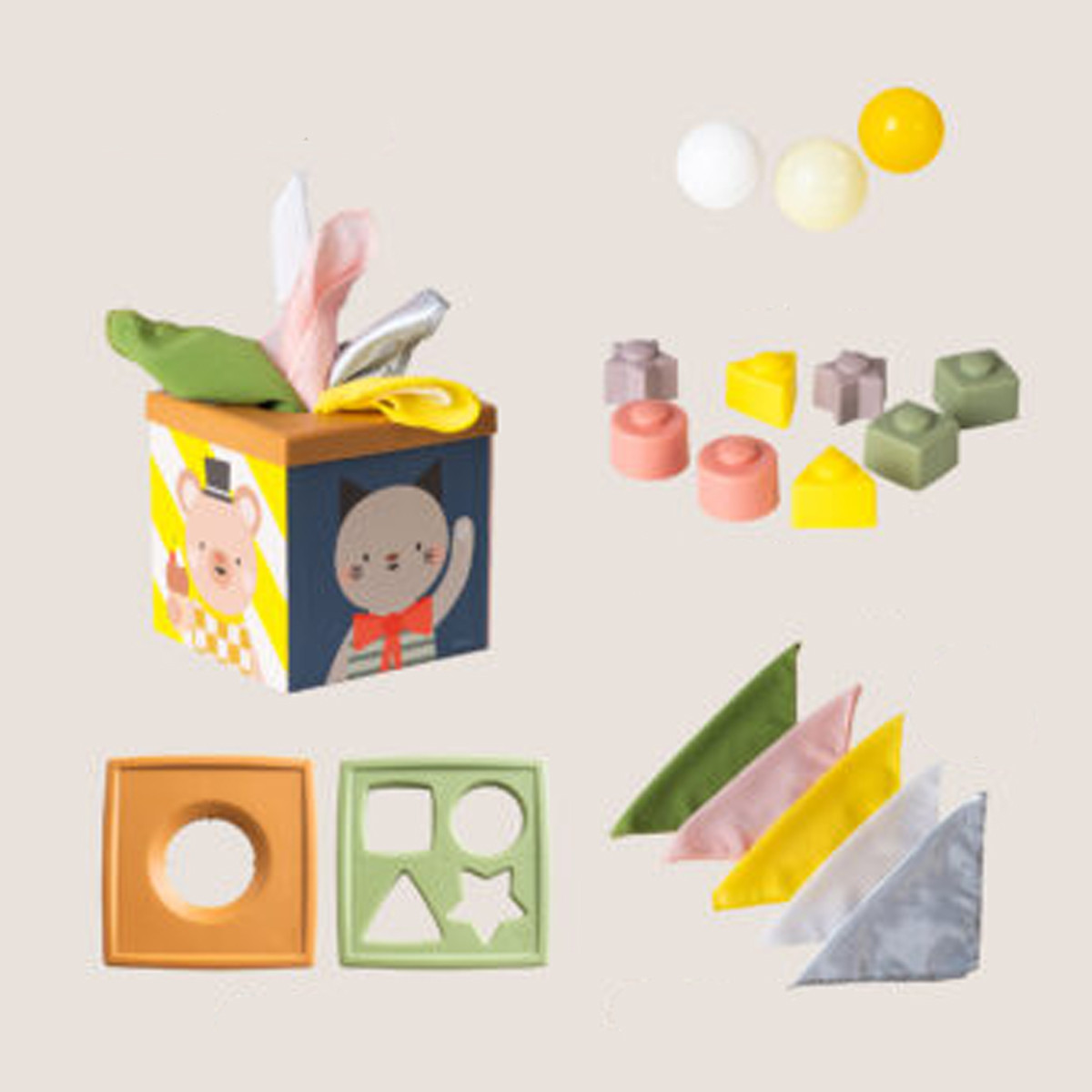 Taf Toys kocka sorter oblika