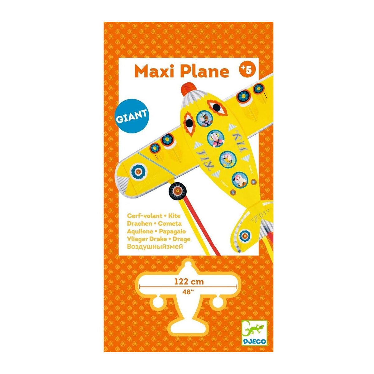 Djeco zmaj 125x85x250