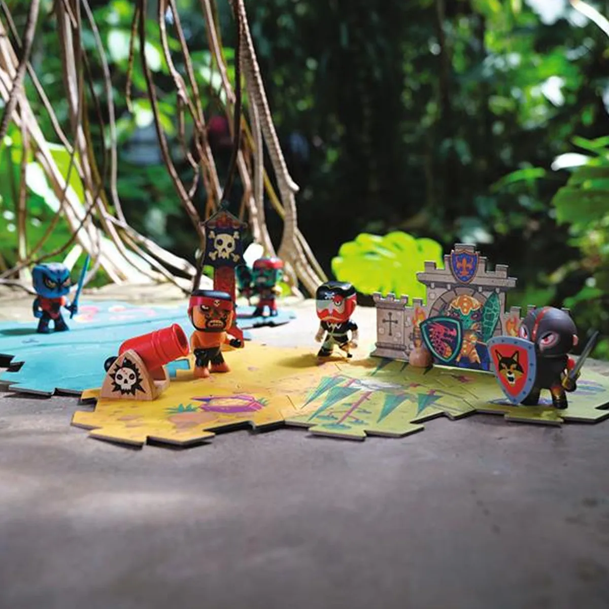 Djeco slagalica 3d pirati