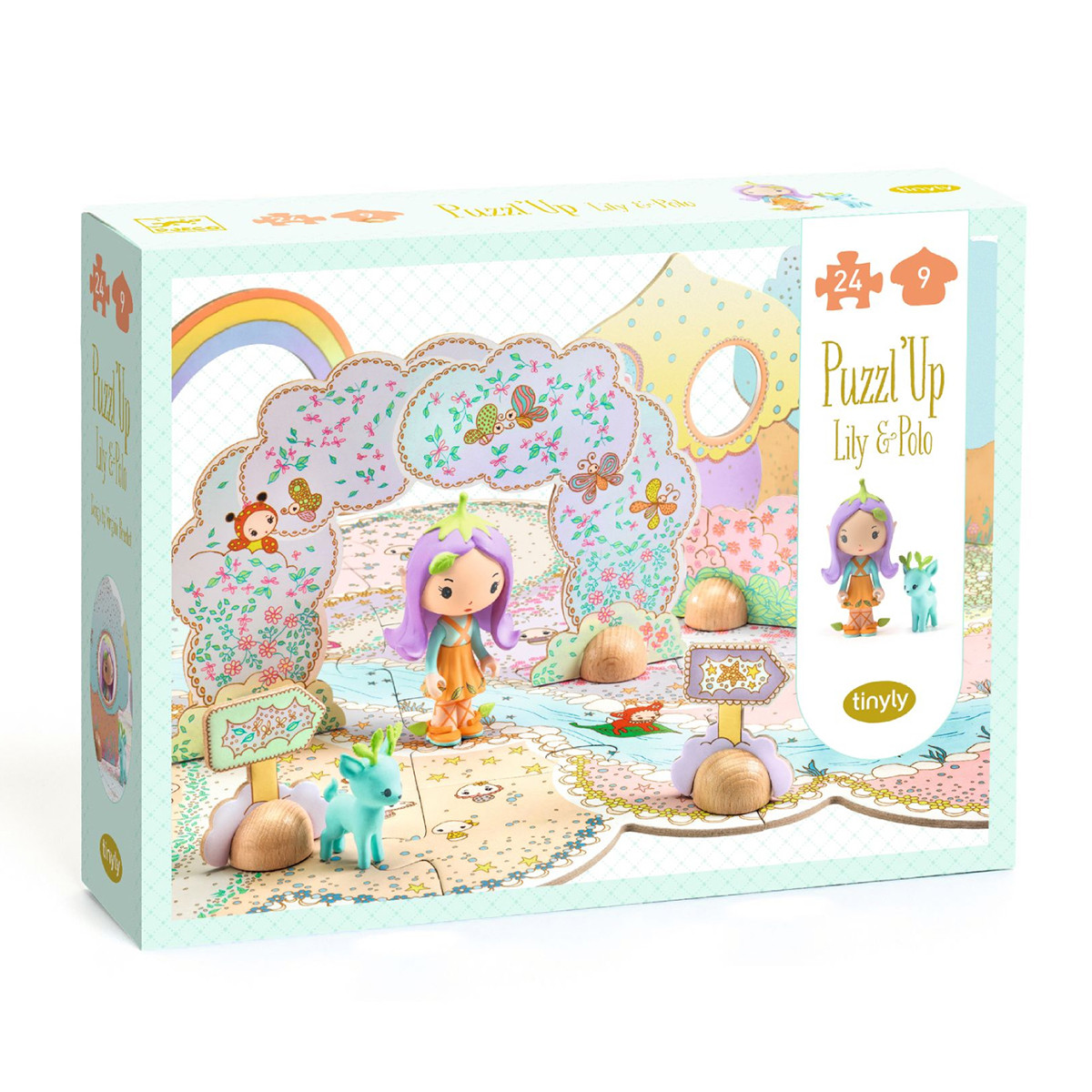 Djeco slagalica 3d i figurice4+