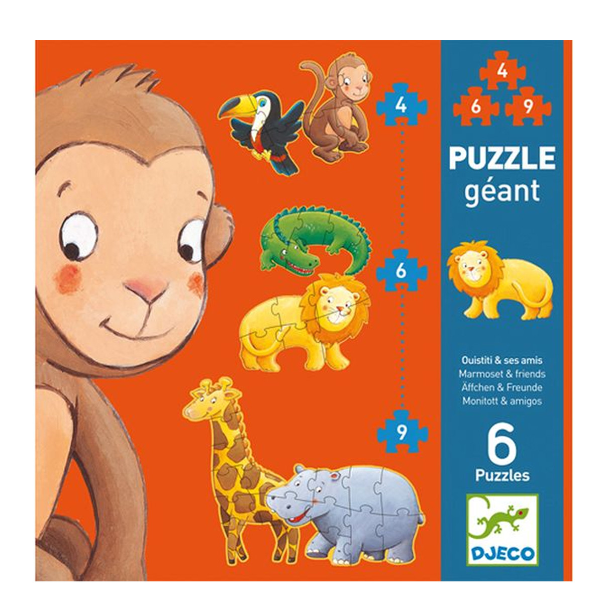 Djeco slagalica 38 kom 140cm+