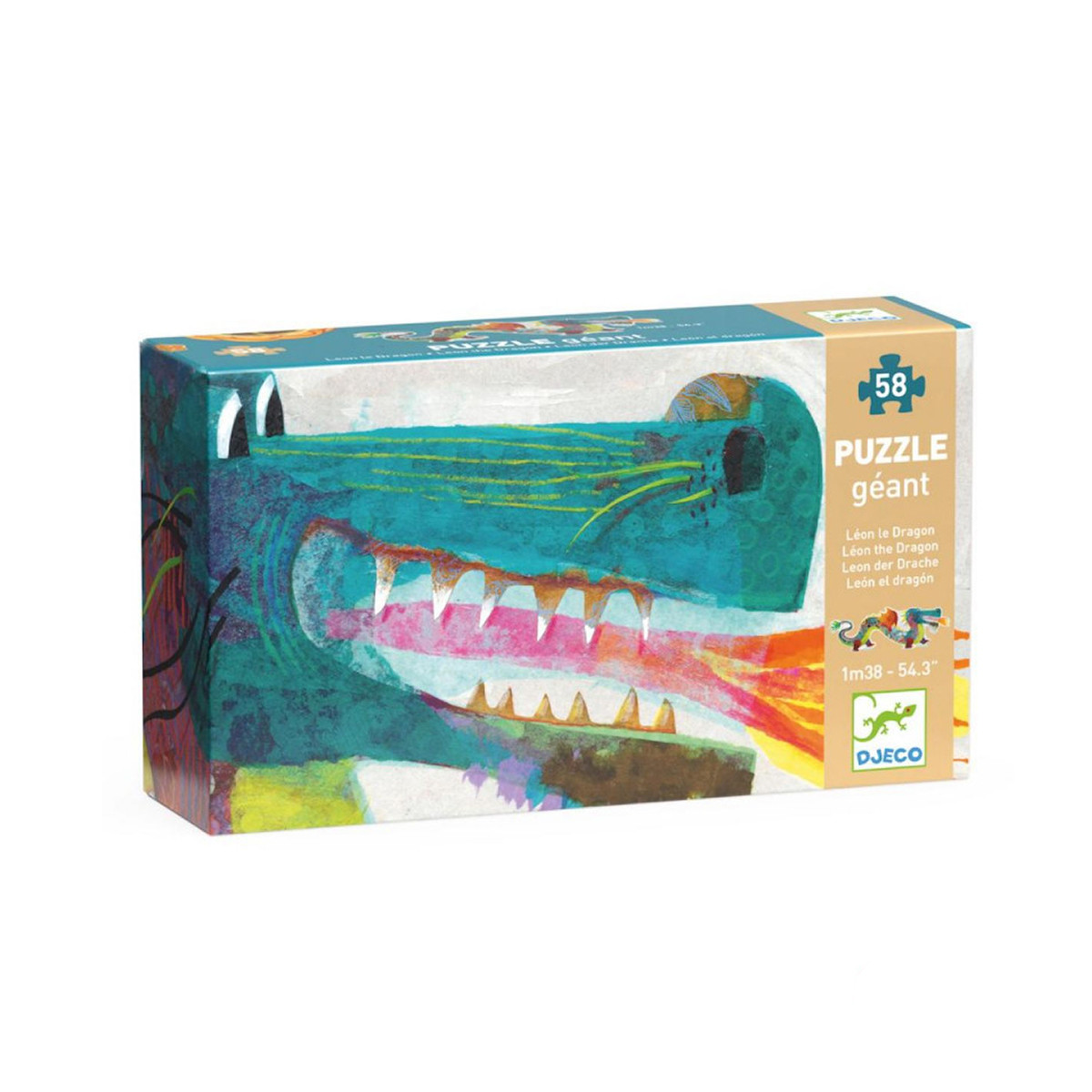 Djeco slagalica 58 kom 138x38cm