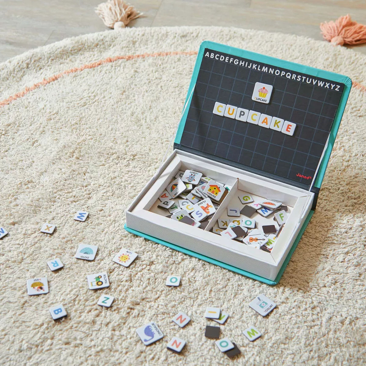 Janod magnetna knjiga-engleskialfabet