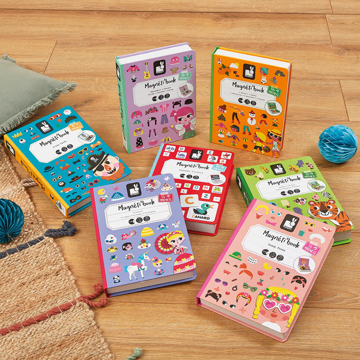 Janod magnetna knjiga-4 godišnja doba