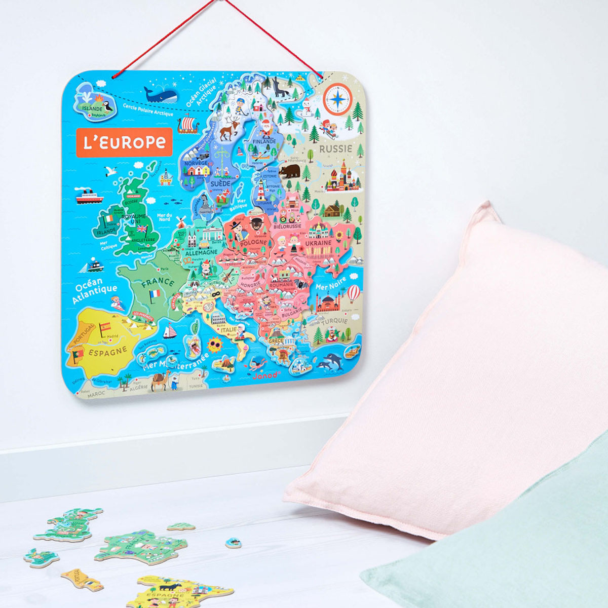 Janod magnetna evropska karta