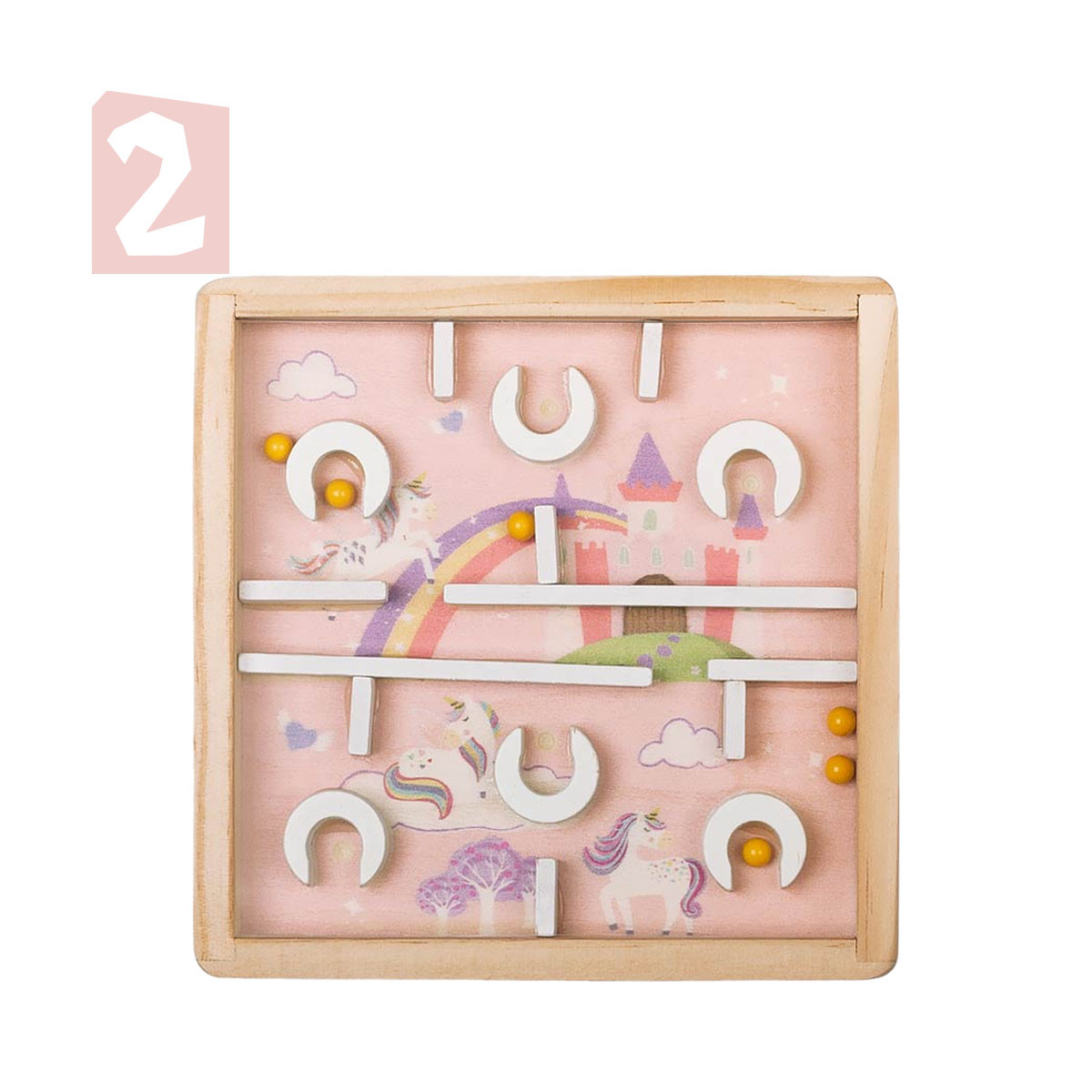 Lule igra sa kuglicom lavirint