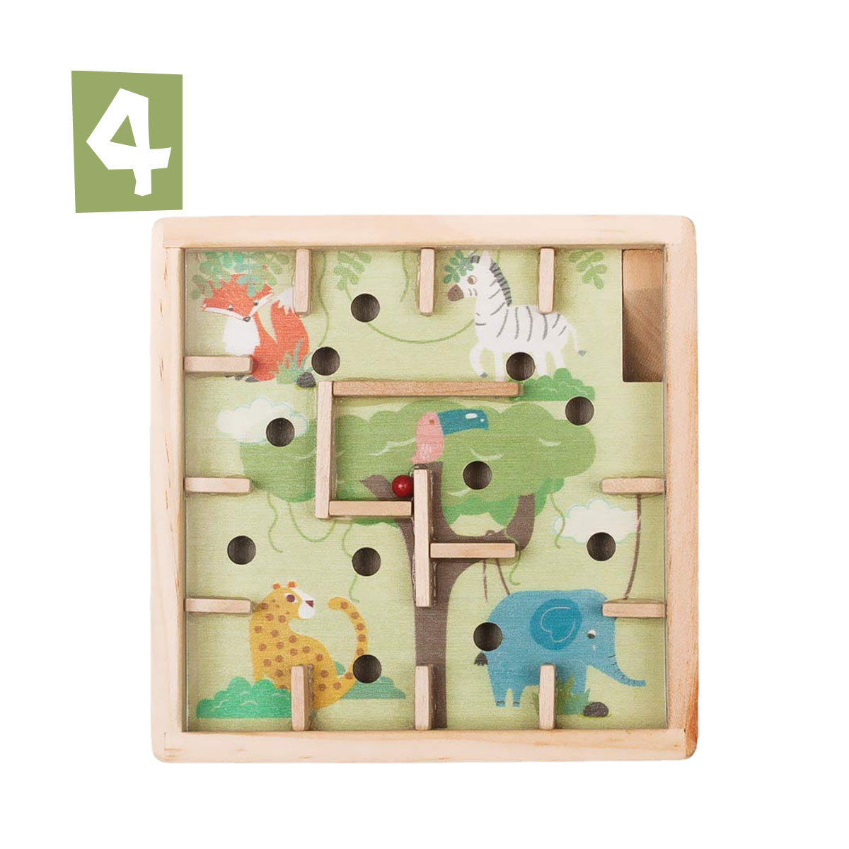 Lule igra sa kuglicom lavirint