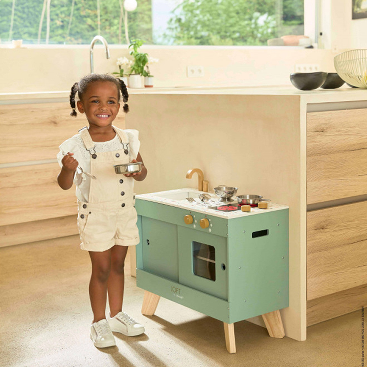 Janod mini kuhnja, 62x30,4x58,,6cm