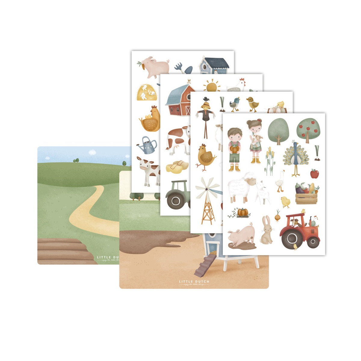 Little Dutch stikeri