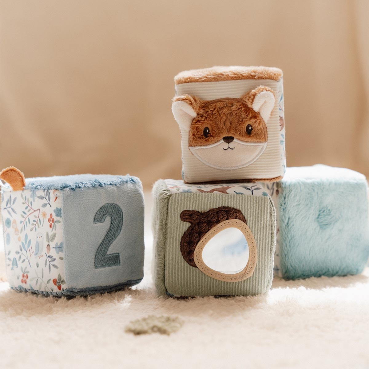 Little Dutch set plišanji kocki 