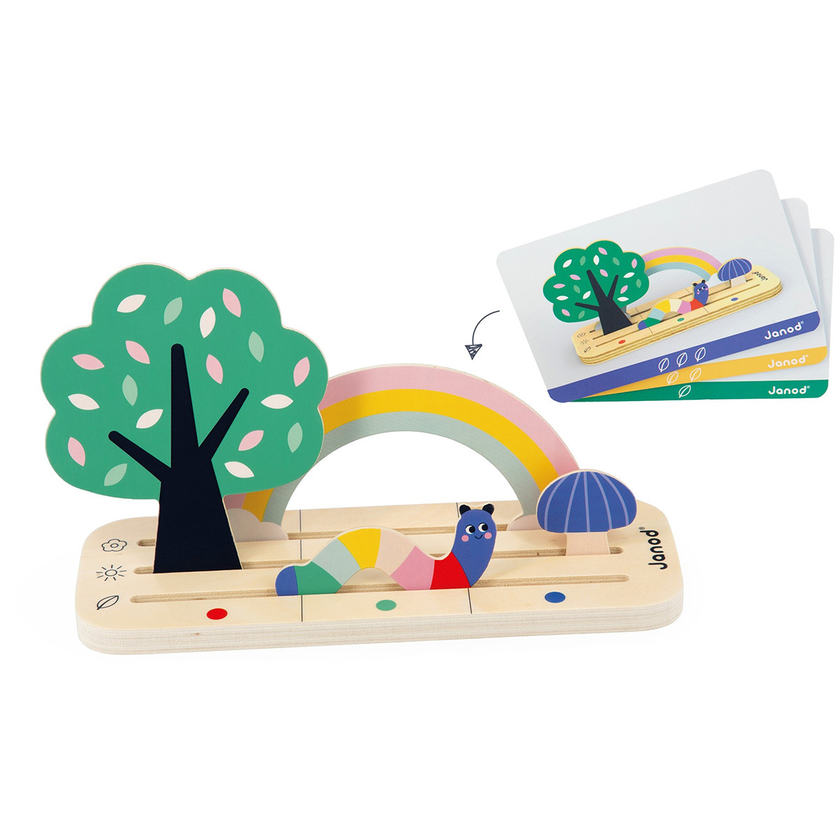 Janod igra orjentacije, bašta