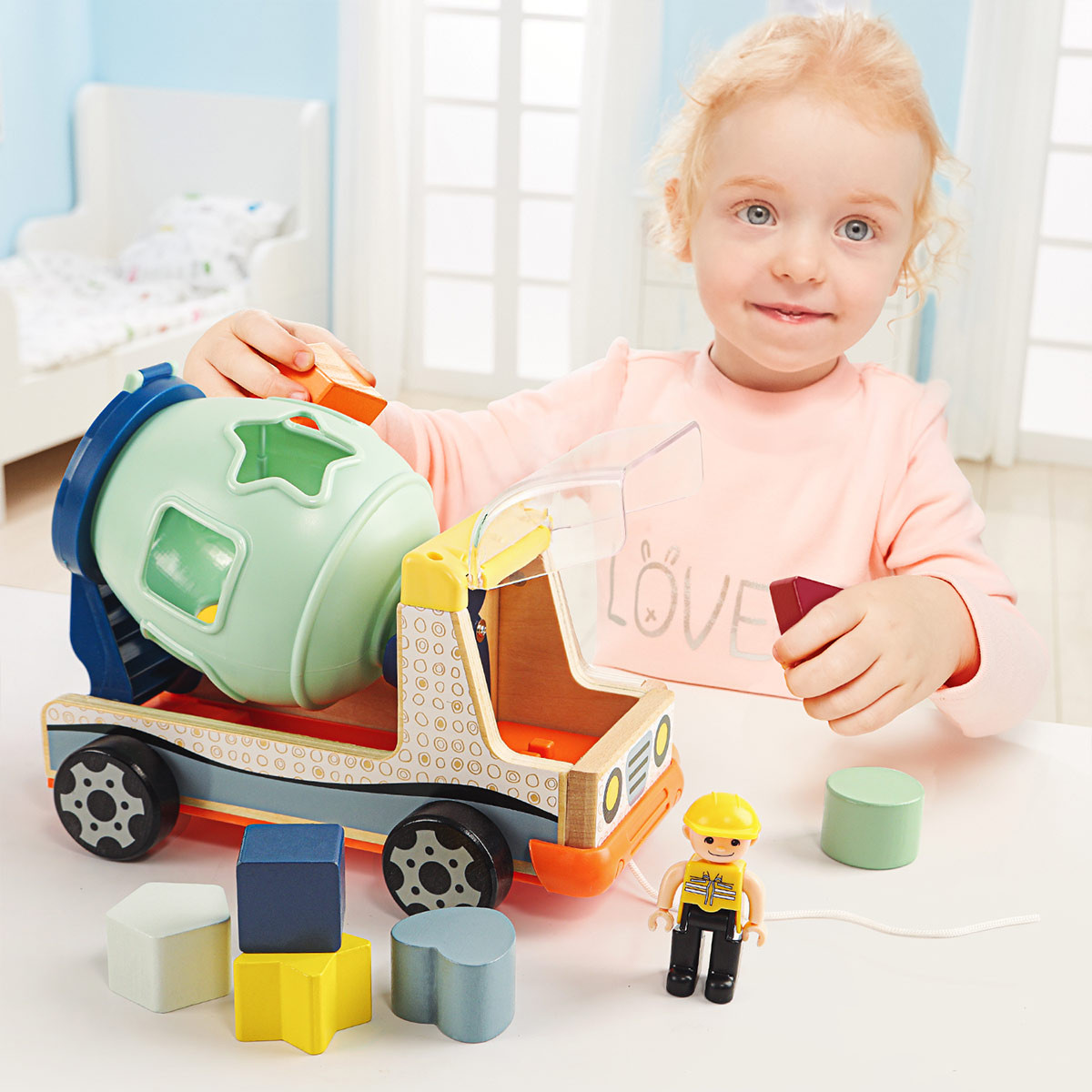 Top Bright didaktički kamion mešalica