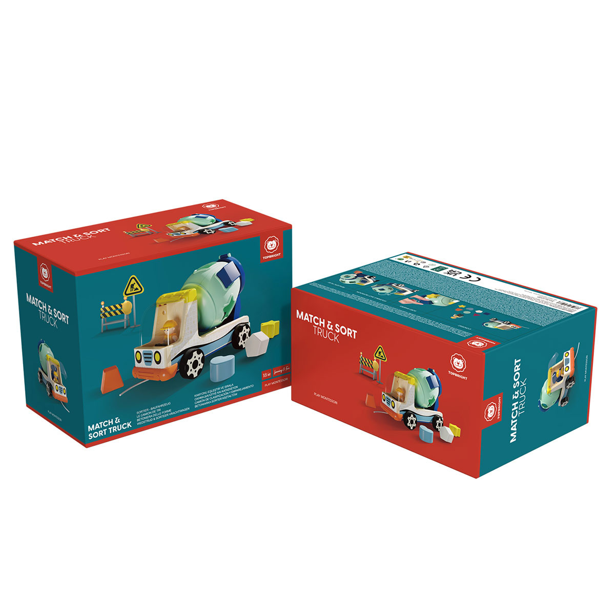 Top Bright didaktički kamion mešalica