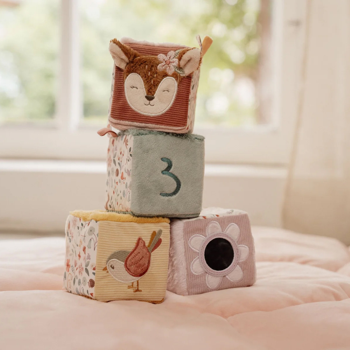 Little Dutch set plišanih kocki