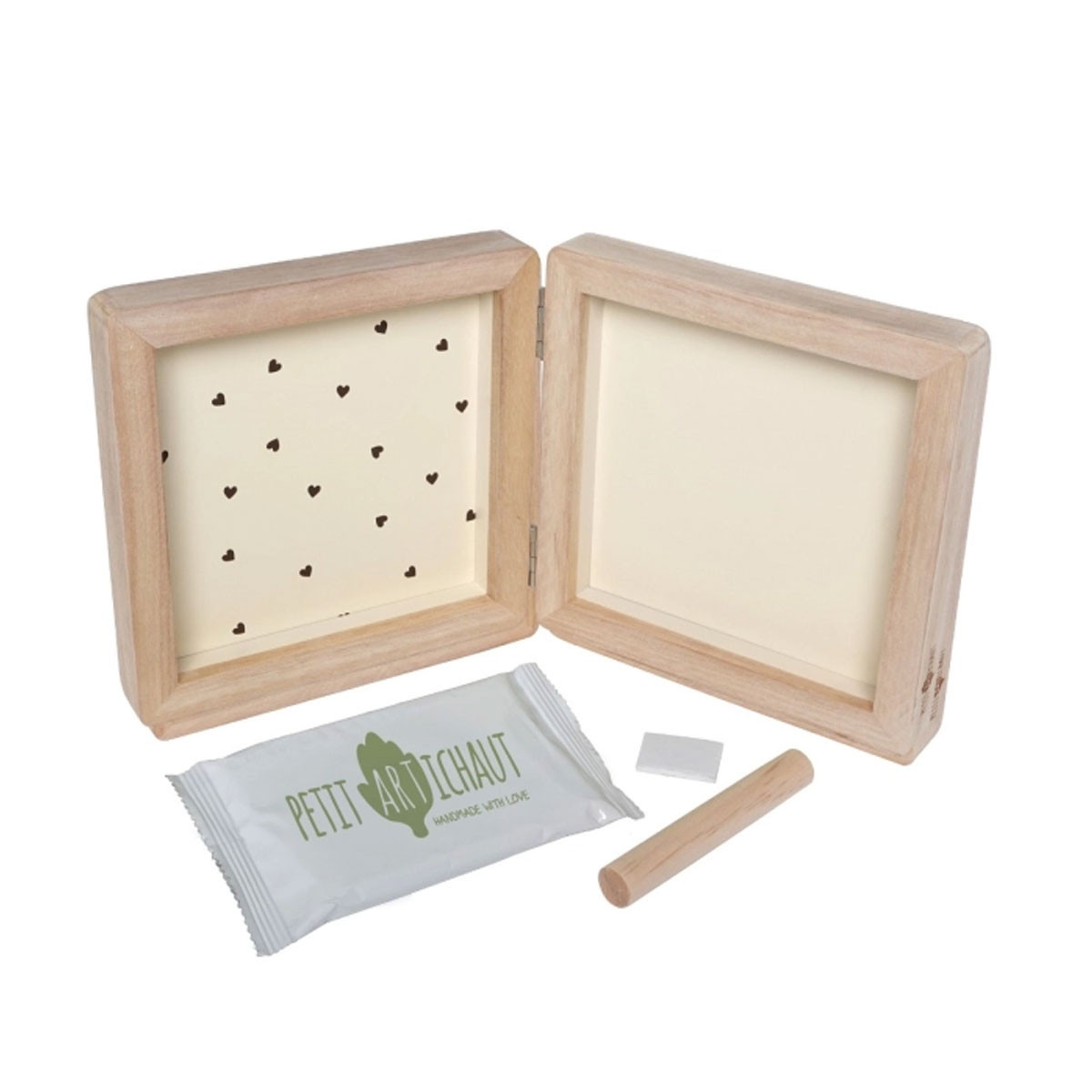 Petit Artichaut dupli ram sa otiskom Pretty Hearts