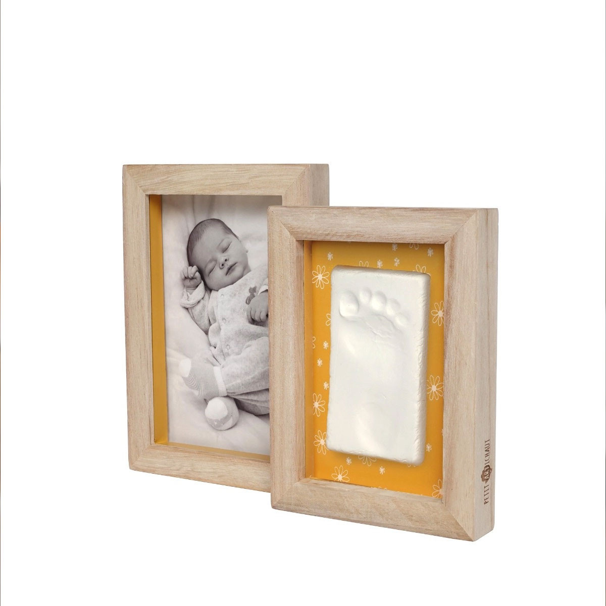 Petit Artichaut dupli ram sa otiskom Daisy Ochre