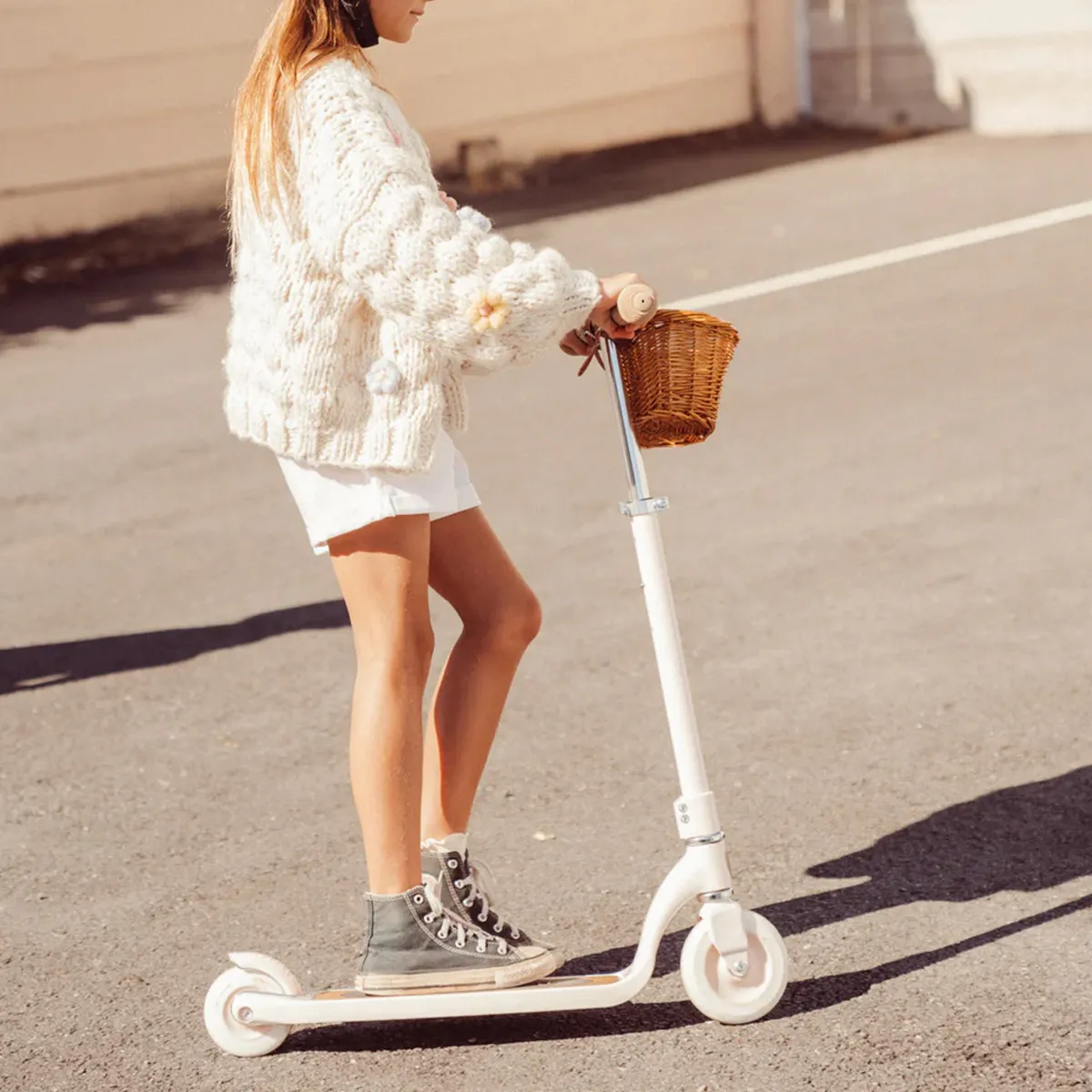 Banwood maxi trotinet, White