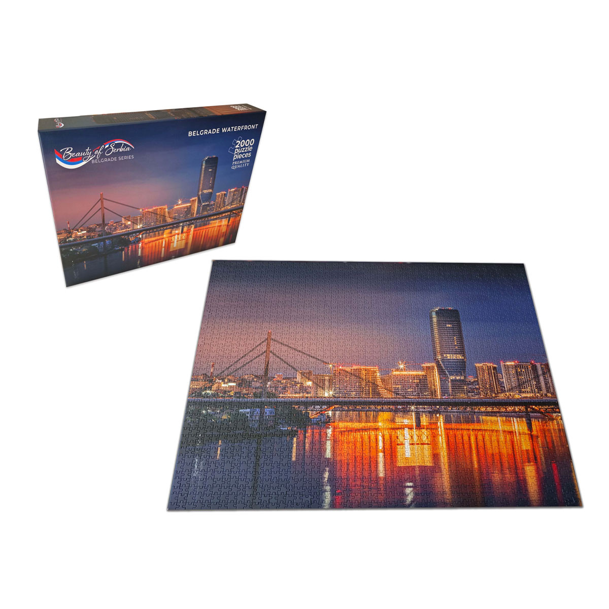 Vulkan puzle Beograd na vodi,2000kom