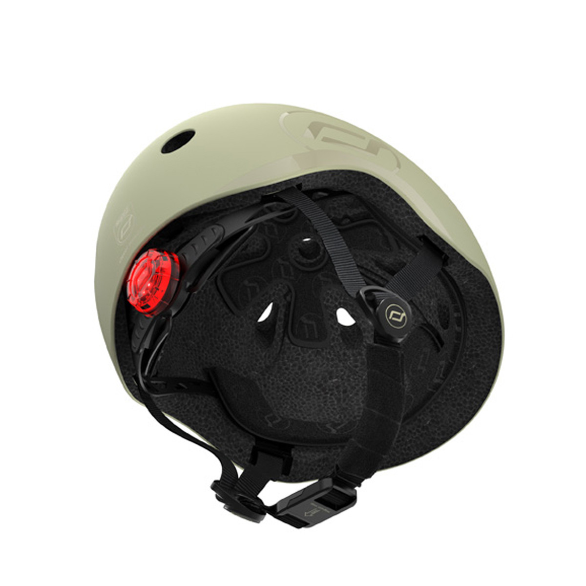 Scoot and Ride kaciga Olive, S-M