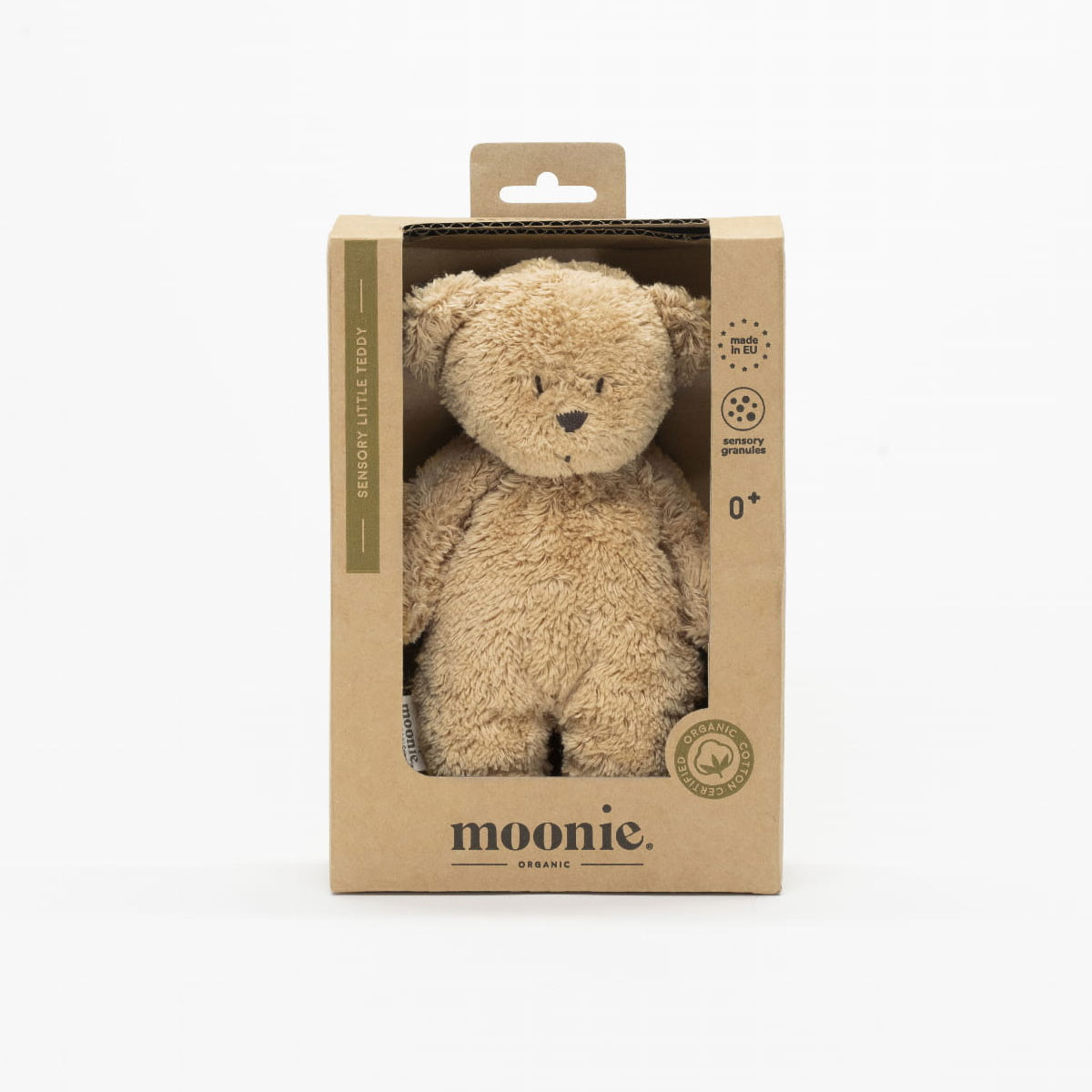 Moonie Sensory Little Teddy, Cappuccino