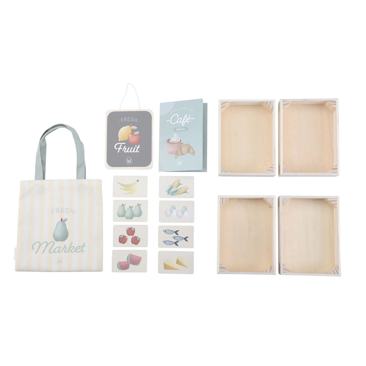 Little Dutch drveni štand, 110x24x66,6cm