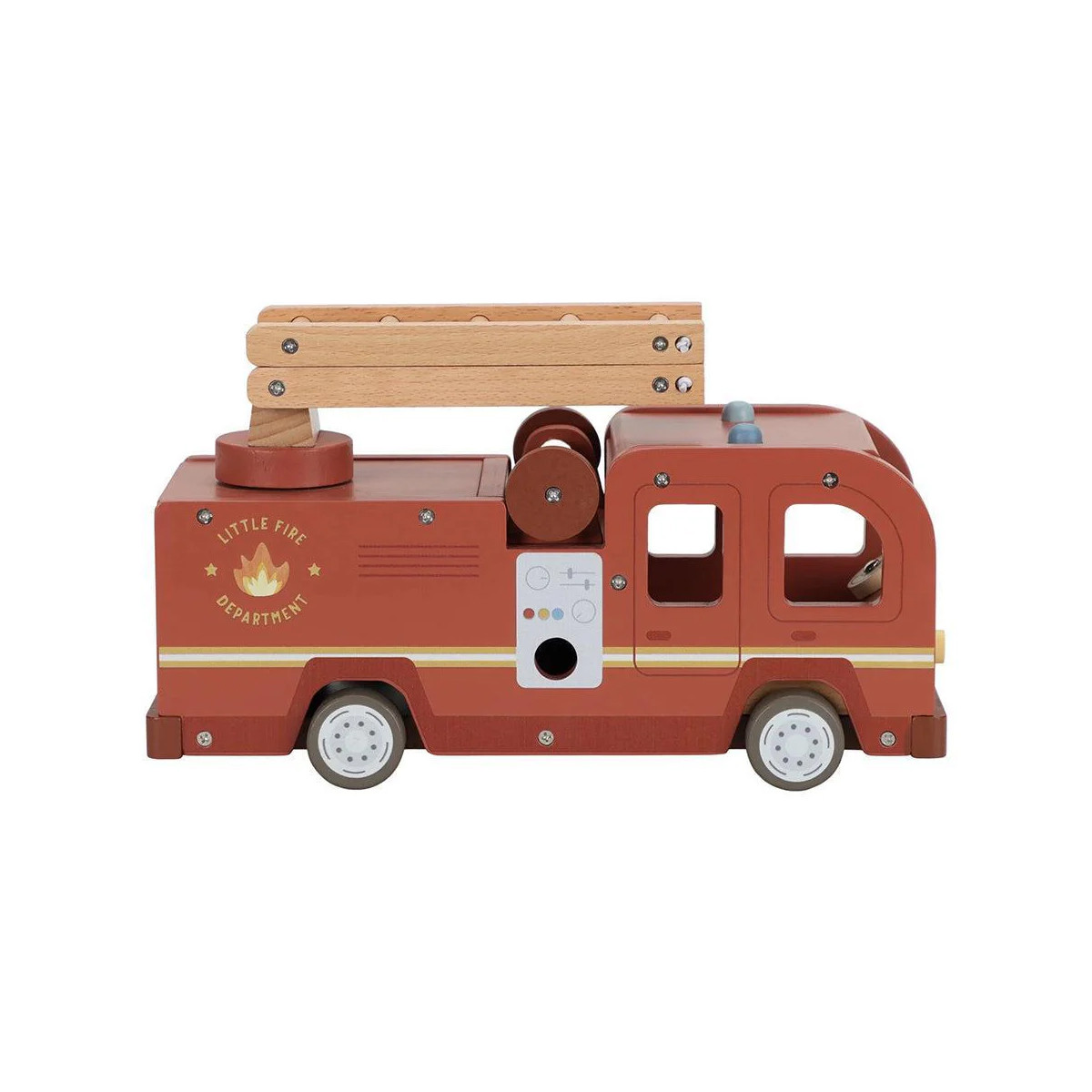 Little Dutch drveni vatrogasni kamion,  28x17x11,5cm