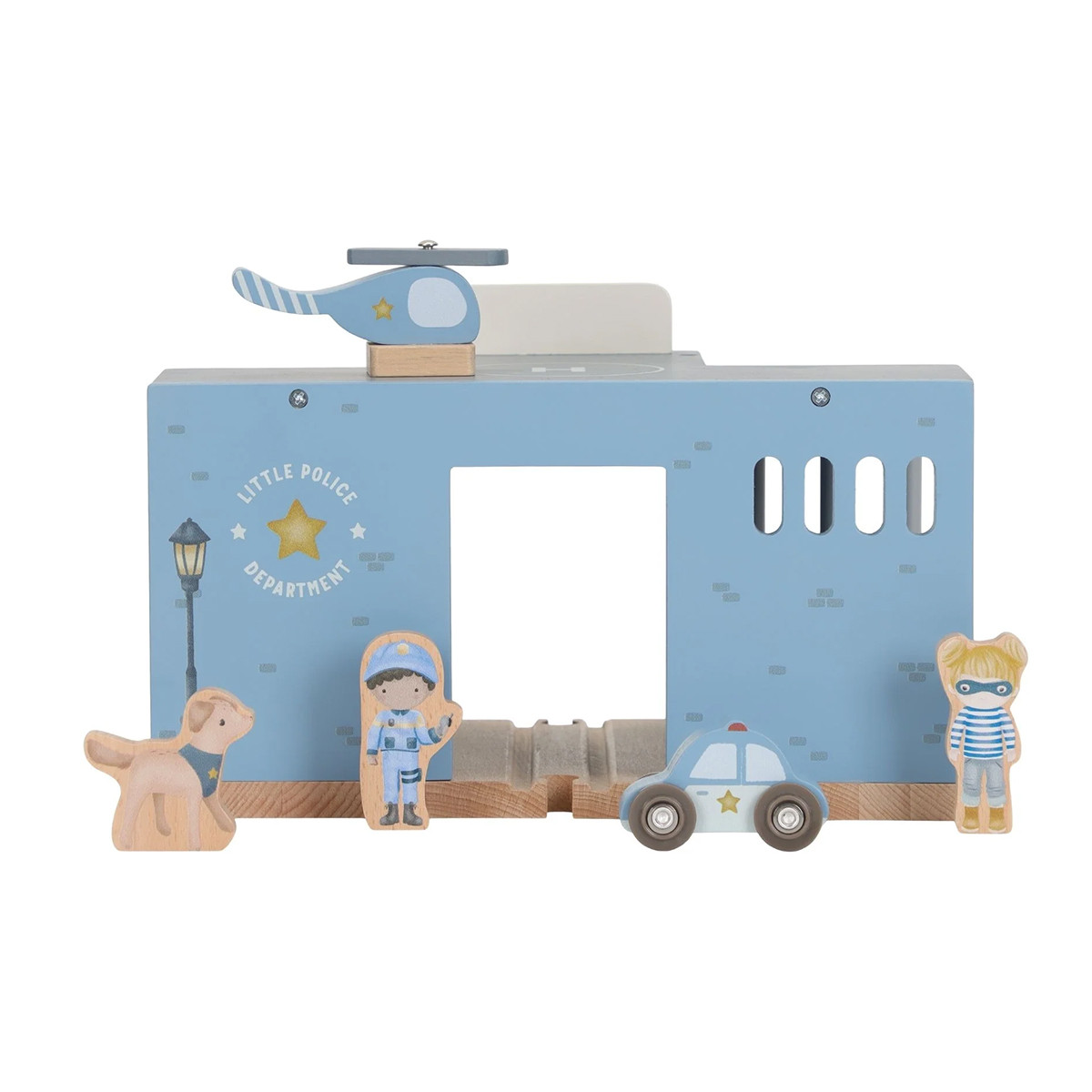 Little Dutch drvena policijska stanica, 27x18,5x16,5cm