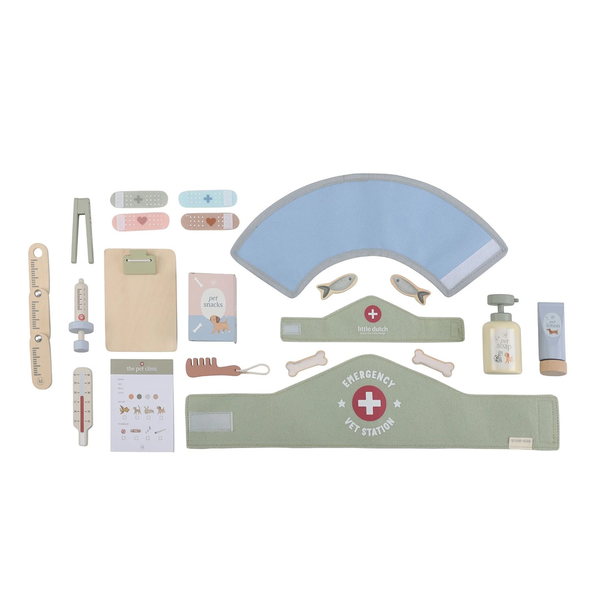 Little Dutch drvena veterinarska stanica, 110x24x66,6cm