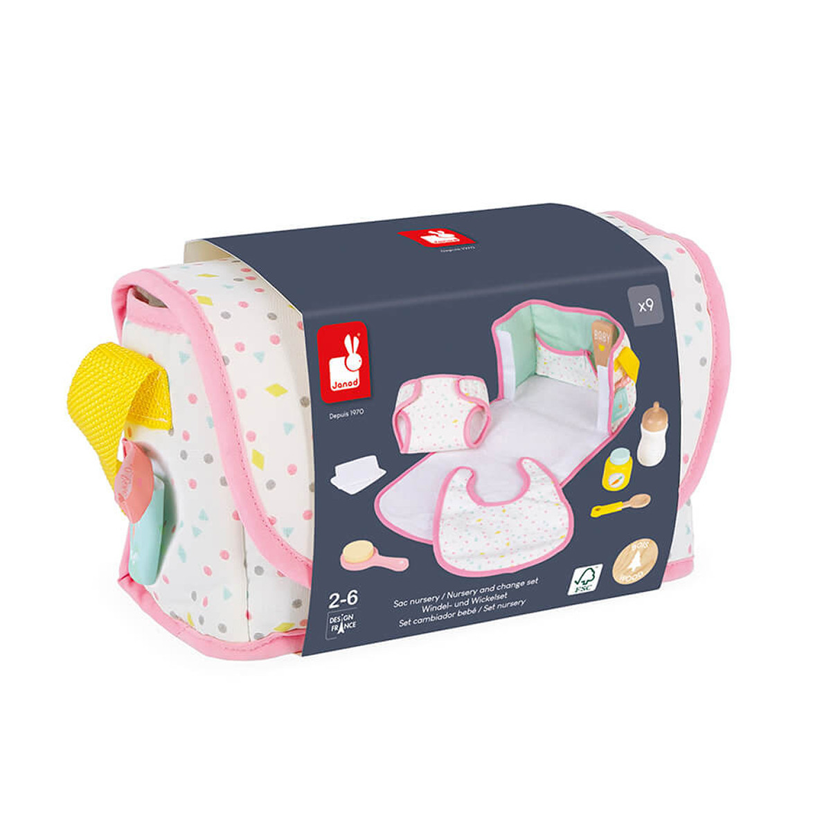 Janod set za presvlačenje bebe