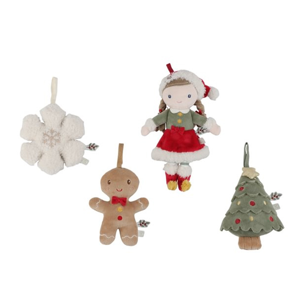 Little Dutch Božićne lutke privesci Rosa