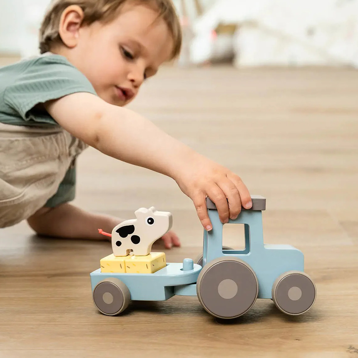 Done By Deer drveni traktor