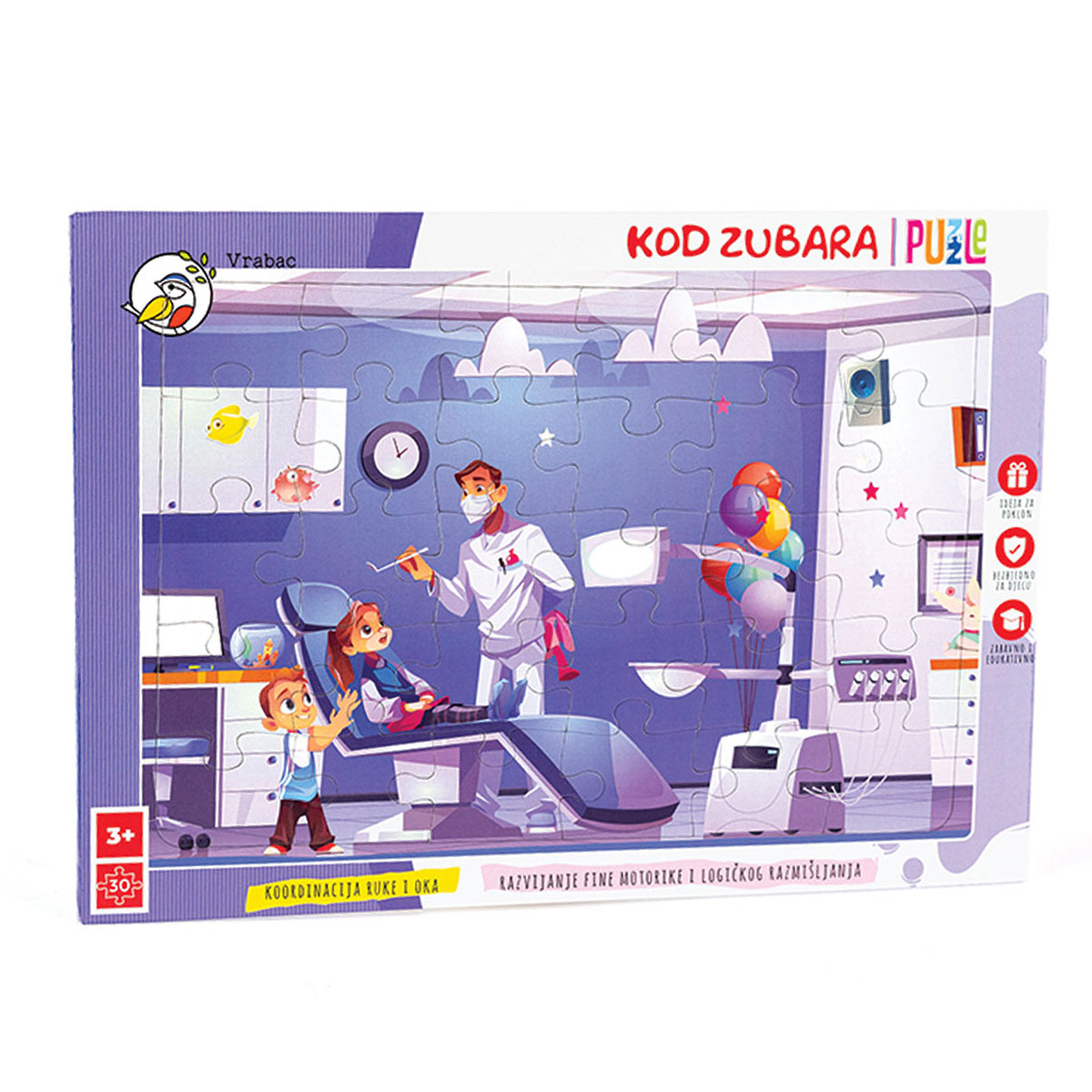 Vrabac slagalica Kod zubara