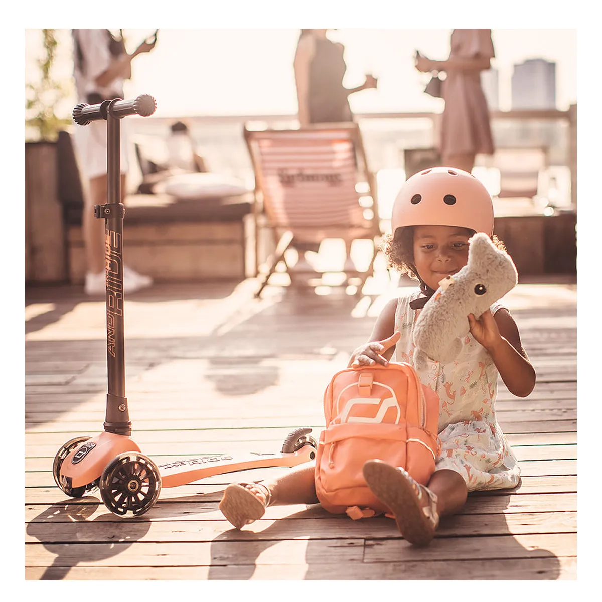 Scoot and Ride ranac 6 L Peach