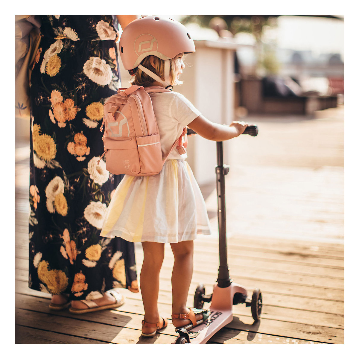 Scoot and Ride ranac 9 L Rose