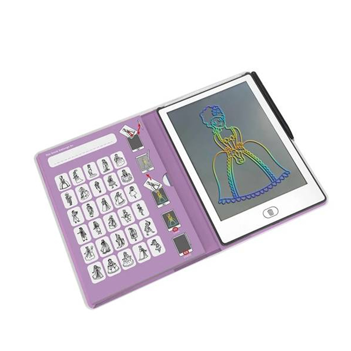 KidyWolf mini LCD beleške, princeza
