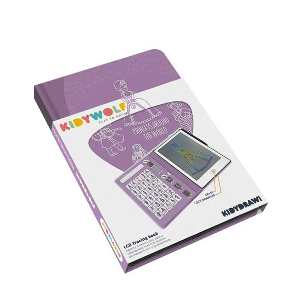 KidyWolf mini LCD beleške, princeza