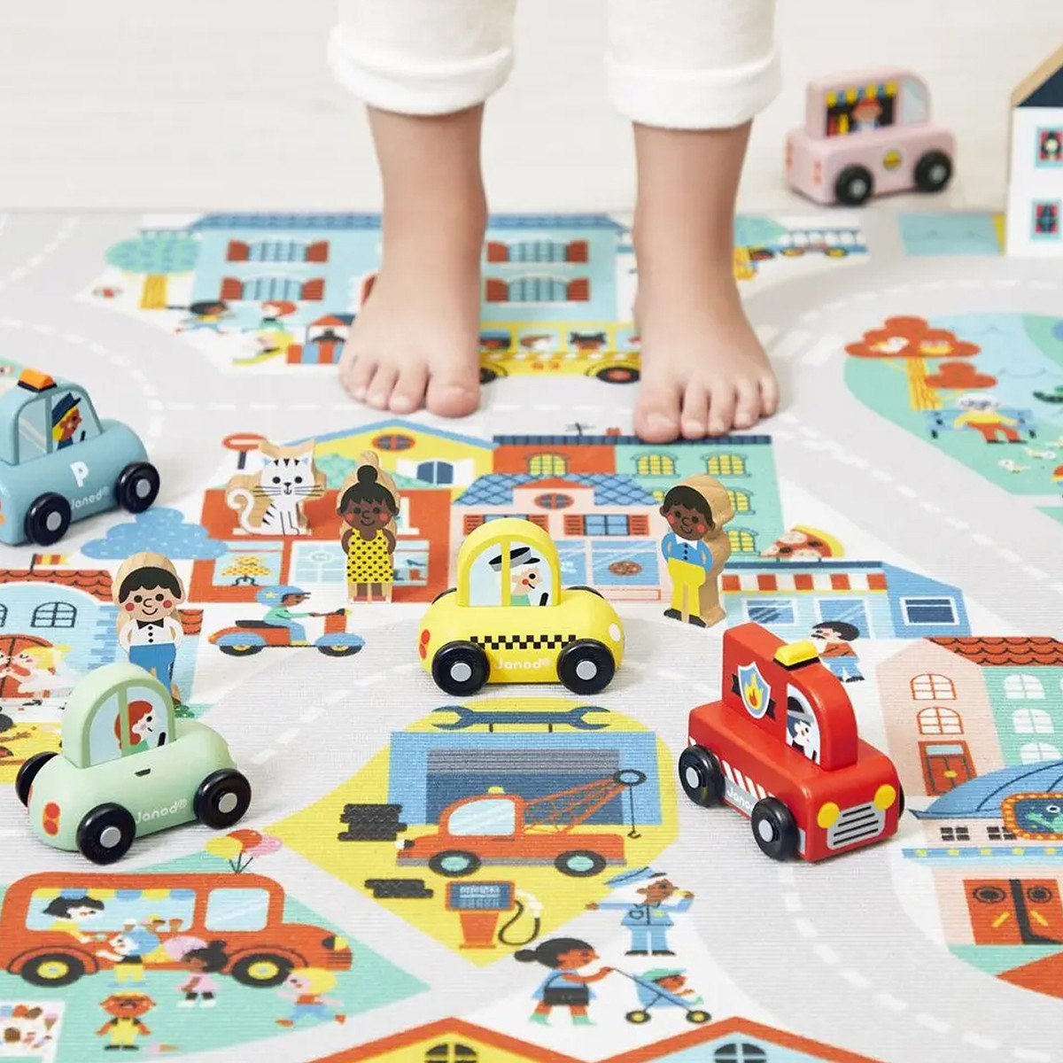 Janod podloga za igru, 120x80cm