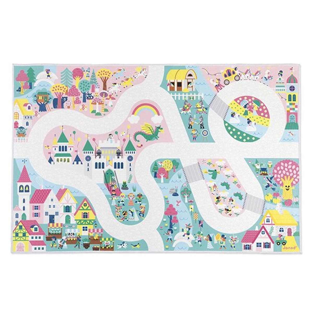 Janod podloga za igru, 120x80cm