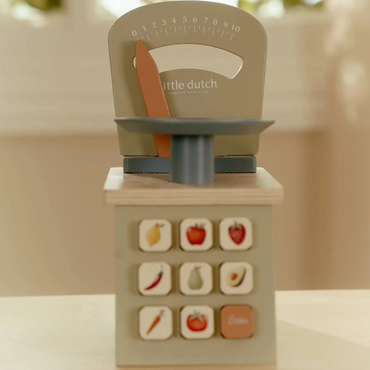 Little Dutch drvena vaga, 14x10x19cm