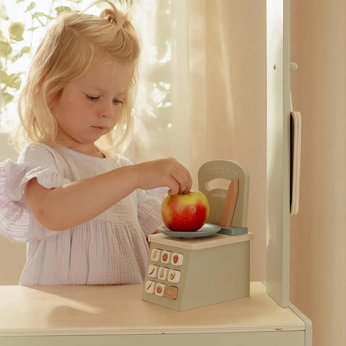 Little Dutch drvena vaga, 14x10x19cm